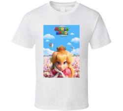 The Super Mario Bros Movie Princess Peach T Shirt