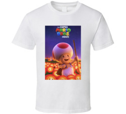 The Super Mario Bros Movie Toad T Shirt