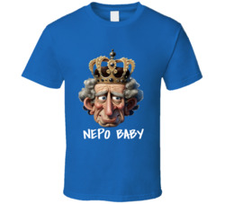 Nepo Baby King Charles Cartoon T Shirt