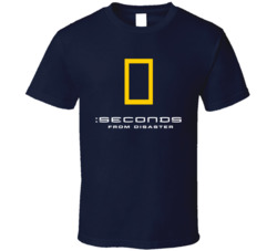 Seconds From Disaster Documentary Tv Show T Shirt