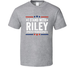 I Stand With Riley Protect Womens Sports Supporter T Shirt