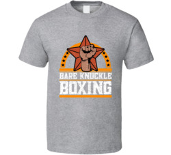 Bare Knuckle Boxing Sports Fan T Shirt