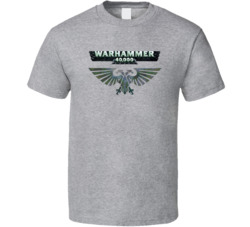 Warhammer 40000 Imperium Logo T Shirt