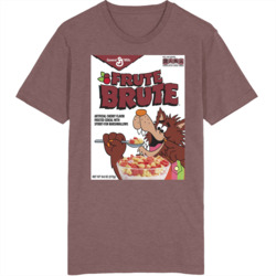 Frute Brute Retro Cereal Box Vintage T Shirt