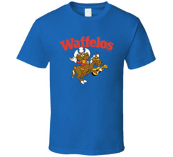 Waffelos Retro Breakfast Cereal T Shirt