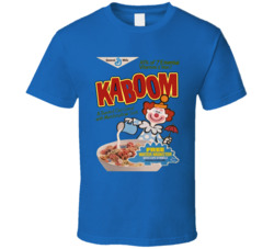 Kaboom Toasted Oats Breakfast Cereal T Shirt