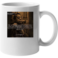 James Baldwin Quote Mug Mug
