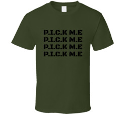 Price Is Right Pick Me Military T Shirt