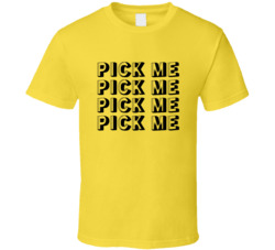 Pick Me Block Font Price Is Right T Shirt