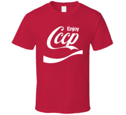Enjoy Cccp Russian Parody T Shirt