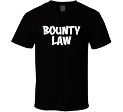 Bounty Law Tv Series Logo T Shirt