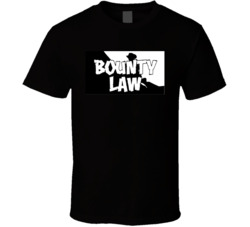 Bounty Law Shiloette Black And White T Shirt