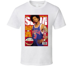 Allen Iverson Retro Slam Magazine T Shirt