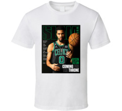 Boston Jayson Tatum Slam Magazine T Shirt