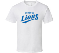 Samsung Lions Baseball Club T Shirt