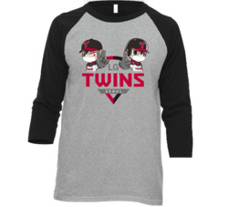 Lg Twins Seoul Baseball Club Raglan T Shirt