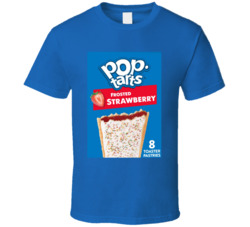 Pop Tarts Frosted Strawberry Toaster Pastry T Shirt