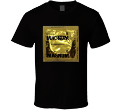 Magnum Condom Wrapper T Shirt