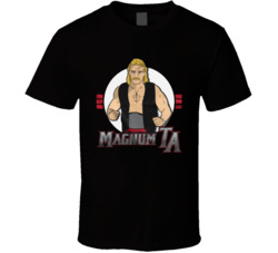 Magnum Ta1980s Wrestler Fan T Shirt