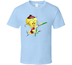 Eggbert Mixing Beakers Science Cartoon T Shirt