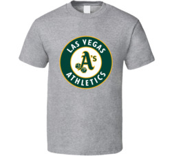Las Vegas A's Athletics Baseball Sports Fan T Shirt