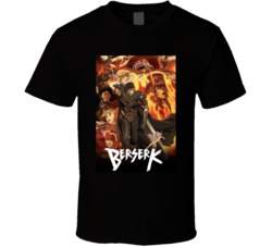 Berserk Manga Guts Griffith Bank Of Hawk T Shirt