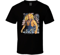 Kurt Angle Olympic Gold Medalist Wrestler Fan T Shirt