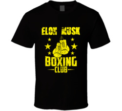 Elon Musk Boxing Club T Shirt