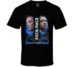 Musk Vs Zuck Cage Match Elon Musk Mark Zuckerberg Fight T Shirt