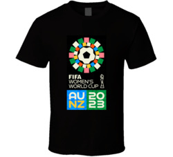 Fifa Womens World Cup 2023 Au Nz Logo T Shirt