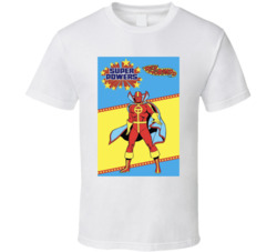 Red Tornado Super Powers Comic T Shirt