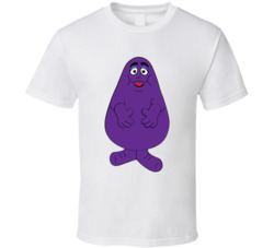 Grimace Mcdonald's Character T Shirt