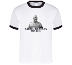 Darren Drozdov 1969 To 2023 Football Player Wrestler Fan T Shirt