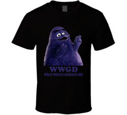 Wwgd What Would Grimace Do Mcdonald's Mascot T Shirt