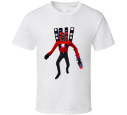 Speaker Titan Skibidi Toilet Fan T Shirt