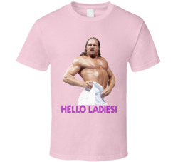 Hello Ladies Val Venis Wrestling Fan T Shirt