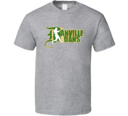 Danville Dans Baseball Team Sports Fan T Shirt