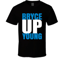Bryce Up Young Carolina Football Fan T Shirt