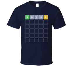Solar Opposites Boobs Wordle Terry T Shirt