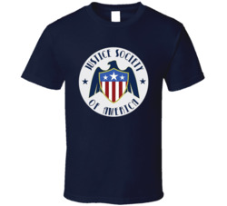 Justice Society Of America Comic Book Fan T Shirt