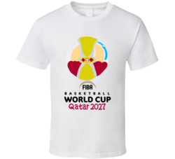 Fiba Basketball World Cup Qatar 2027 T Shirt