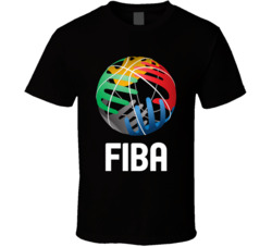 Fiba International Basketball Association T Shirt