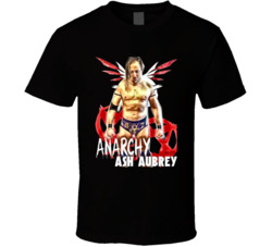 Anarchy Ash Aubrey Wrestling T Shirt