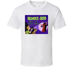 Futurama Bendee Boo Meets The Spooky Kabuki T Shirt