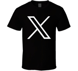 Twitter X Logo T Shirt