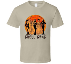 Ghoul Gang Female Horror Characters T Shirt