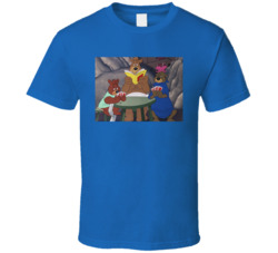 The Three Bears Looney Tunes Cartoon T Shirt