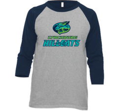 Lynchburg Hillcats Minor League Baseball Team Raglan T Shirt