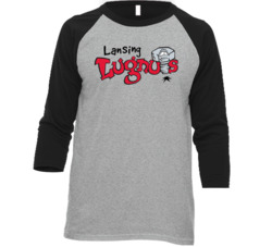 Lansing Lugnuts Minor League Baseball Raglan T Shirt