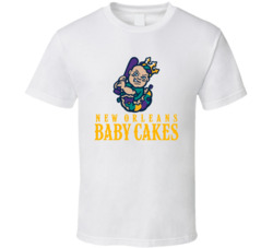 New Orleans Baby Cakes Minor League Baseball Team T Shirt